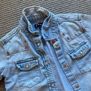 Art Class target brand denim shirt 4/5 girls